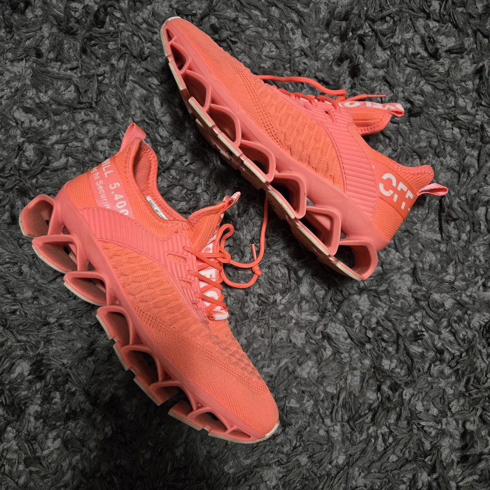 Women’s Coral Athletic Lace-Up Sneakers
